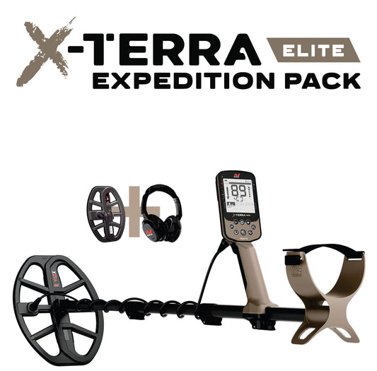 Minelab X-TERRA ELITE Metal Detector EXPEDITION PACK